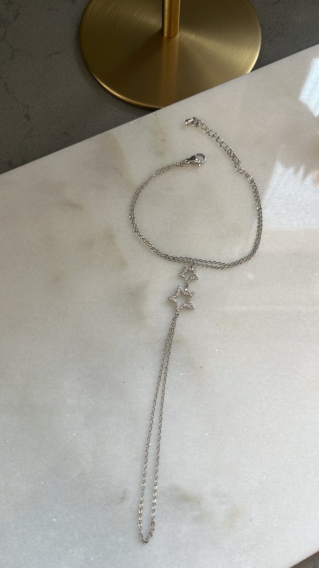 Yıldızlı Detaylı Beyaz Kadın Şahmeran - Görsel 2