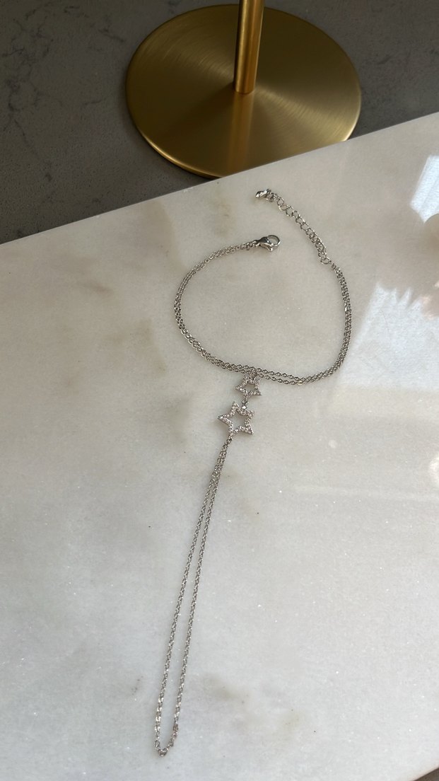 Yıldızlı Detaylı Beyaz Kadın Şahmeran - Görsel 3