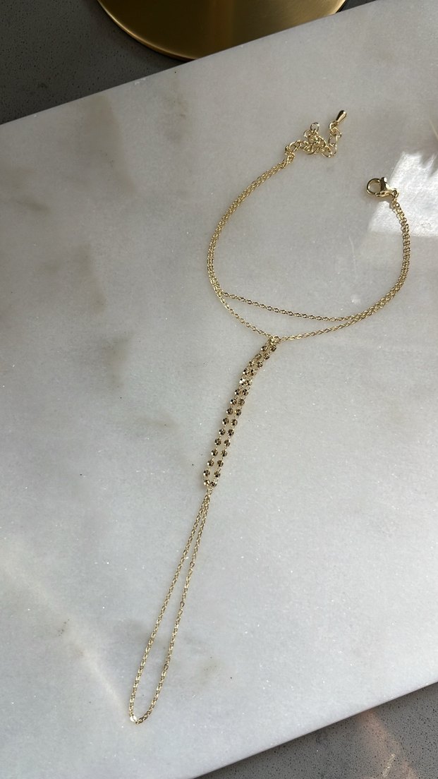 Altın Renk Minimalist Kadın Şahmeran Dorikalı - Görsel 3