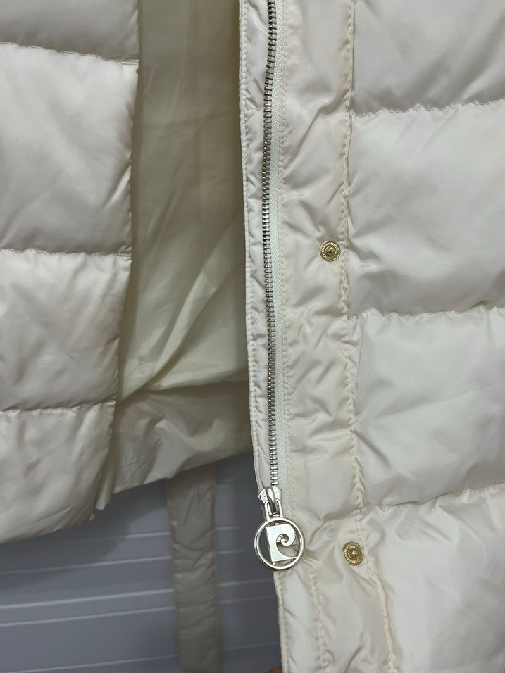 Krem Kapitone Kolsuz Yelek Kadın Sıfır - Görsel 3