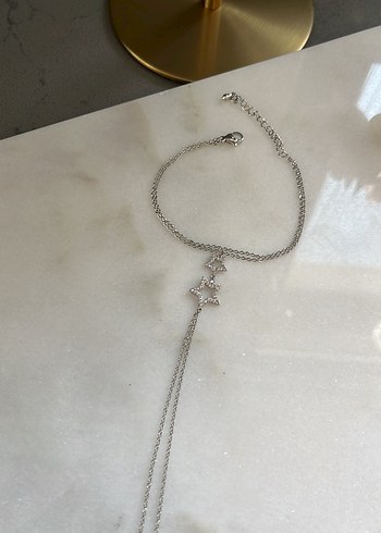 Yıldızlı Gümüş Renk Şahmeran - Görsel 2