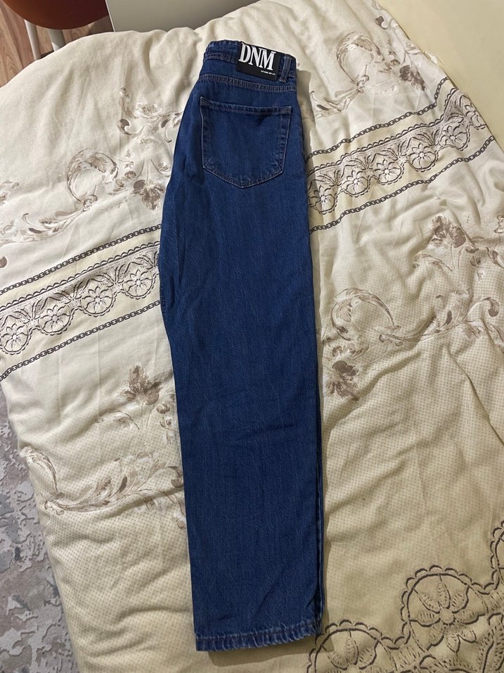 Erkek Lacivert Boyfriend Pantolon - Görsel 4