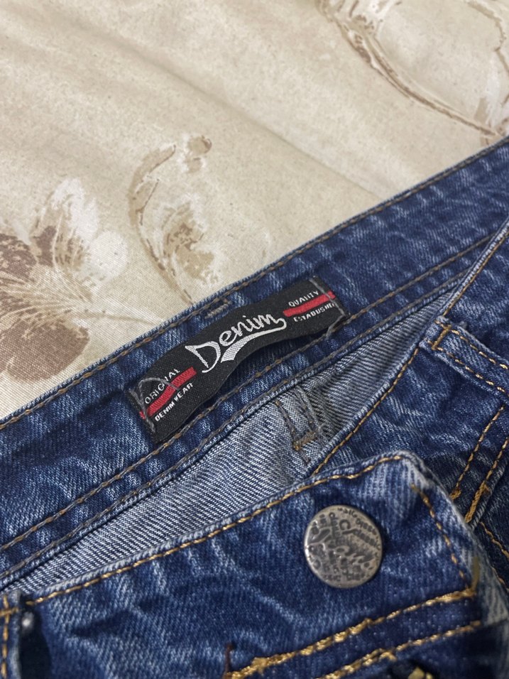 Erkek Lacivert Boyfriend Pantolon - Görsel 3