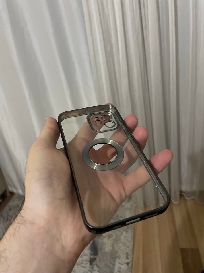 iPhone 12 Şeffaf Telefon Kılıfı - Görsel 3