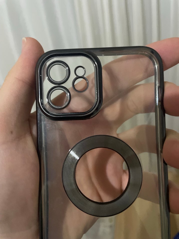 iPhone 12 Şeffaf Telefon Kılıfı - Görsel 4