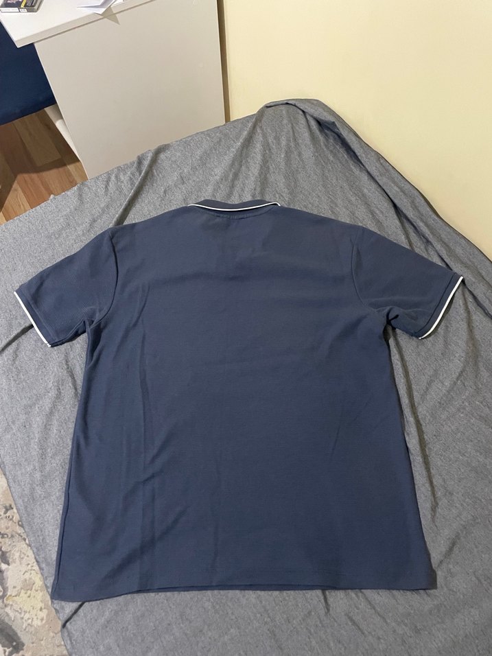 Lacivert Polo Yaka Tshirt - Görsel 4