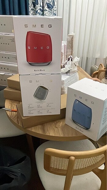 Diğer Smeg bıçak seti