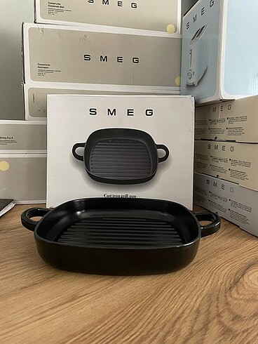 Smeg döküm ızgara tavası