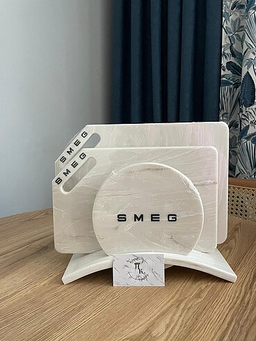 Smeg mermer kesim tahtası