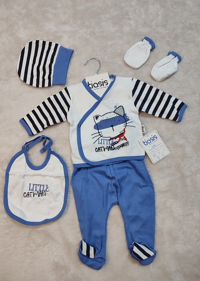 Erkek bebek beşli hastane çıkışı - Görsel 2