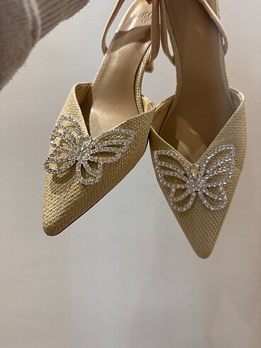 H&M kadin topuklu ayakkabı - Görsel 2
