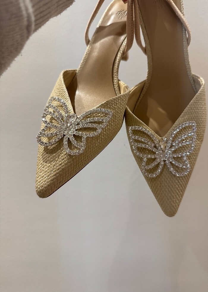 H&M kadin topuklu ayakkabı - Görsel 2