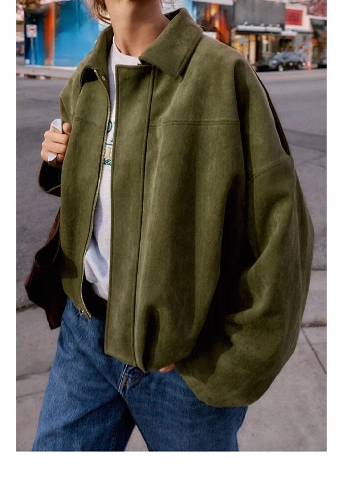 zara bomber ceket - Görsel 2