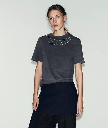 zara kadin tişört - Görsel 2