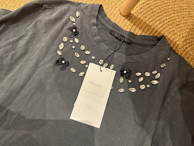 zara kadin tişört - Görsel 3