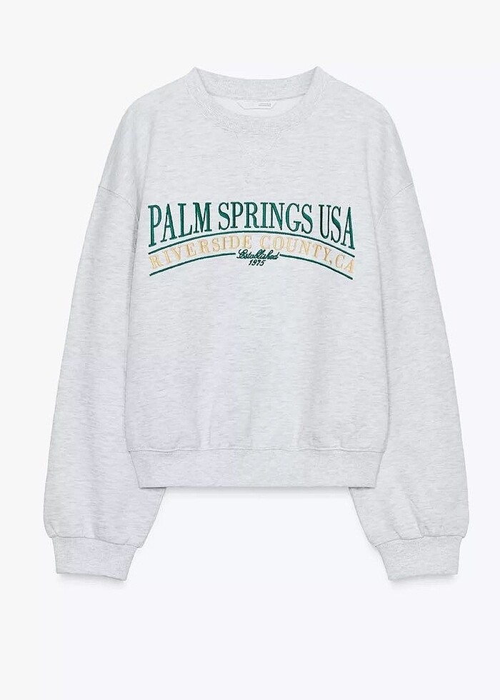 zara kadin sweatshirt - Görsel 2