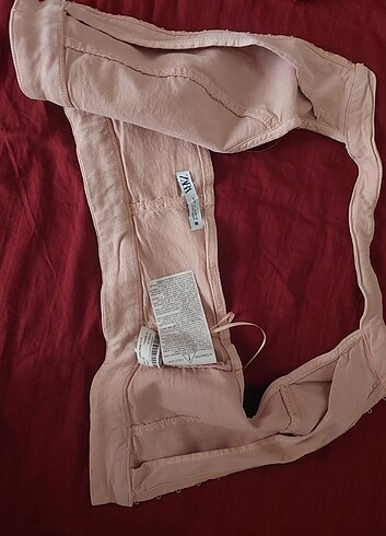 Zara Pembe kot crop