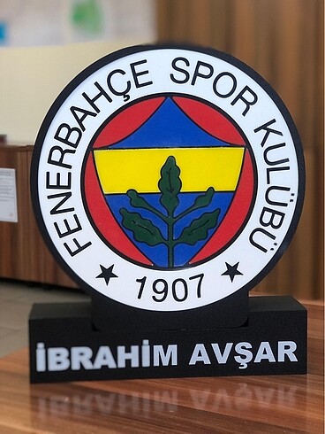 İsme özel taraftar dekor