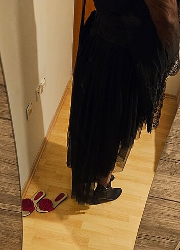 Abiye gotik tarz - party elbise özel tasarim 46-52 beden - Görsel 6