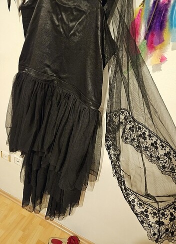 Abiye gotik tarz - party elbise özel tasarim 46-52 beden - Görsel 9