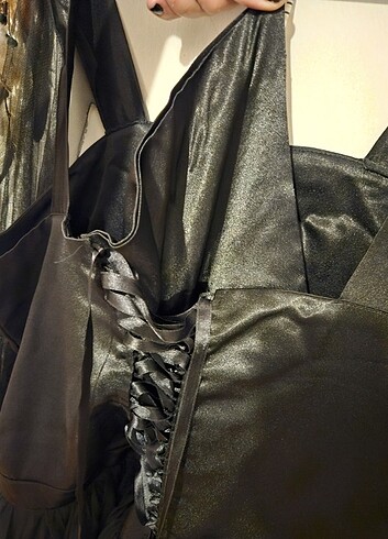 Abiye gotik tarz - party elbise özel tasarim 46-52 beden - Görsel 10