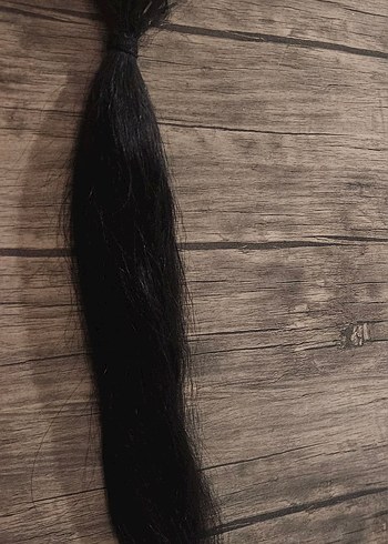 kaynak saç siyah 190 adet 50-55 cm - Görsel 4