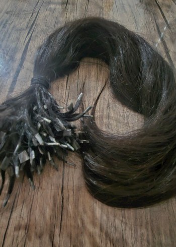 kaynak saç siyah 190 adet 50-55 cm - Görsel 7