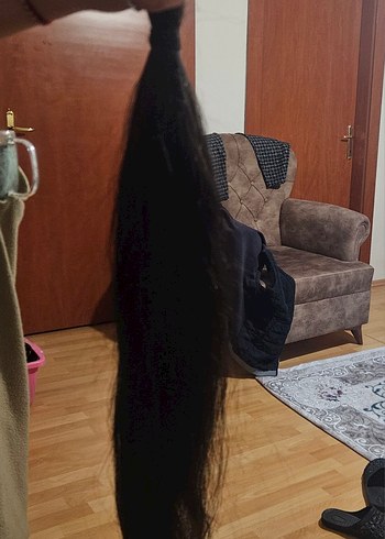 kaynak saç siyah 190 adet 50-55 cm - Görsel 5