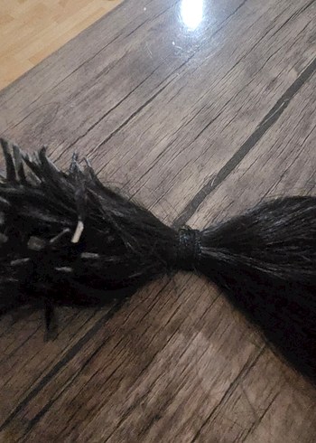 kaynak saç siyah 190 adet 50-55 cm - Görsel 3