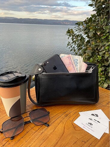 Hakiki Deri El Çantası - Görsel 3