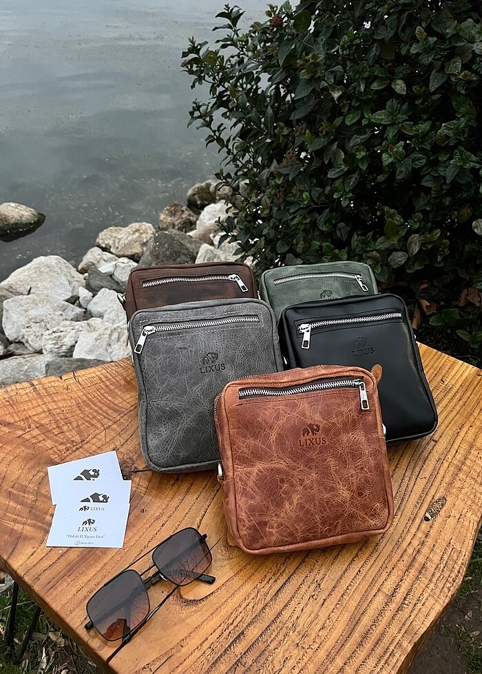 Hakiki Deri Omuz Çantası - Görsel 4