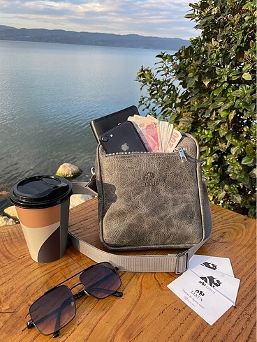 Hakiki Deri Omuz Çantası - Görsel 3