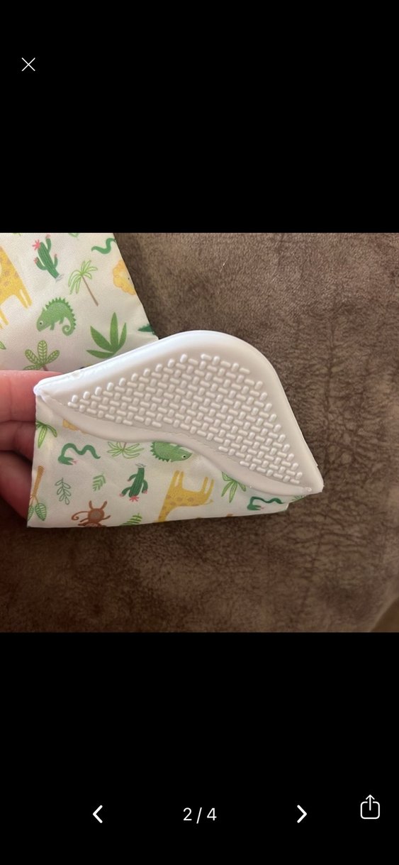 Babyjem diş kaşıyıcılı bebek kravat - Görsel 2