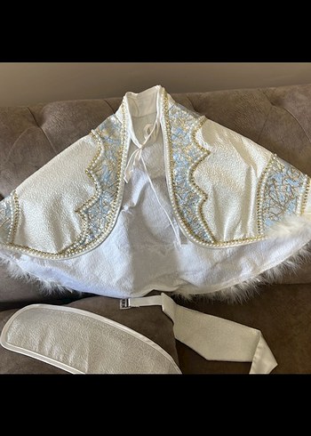 BEBEK PELERİNLİ SÜNNET KIYAFETİ (ASASIZ) - Görsel 2