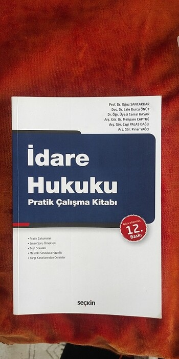 İdare hukuku oratik çalışma