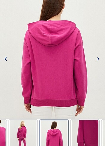 LC Waikiki Fuşya sweatshirt