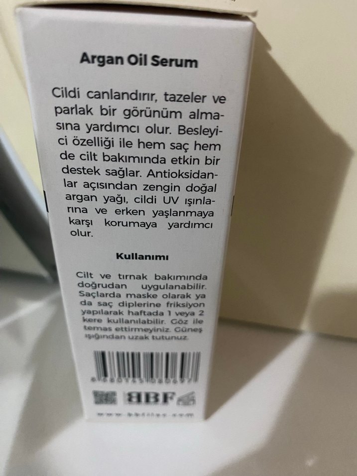 BBF Thermal Argan Yağı Serumu BB Krem Bej - Görsel 2