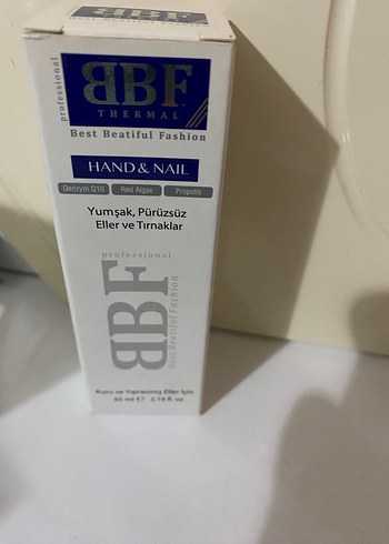 BBF Thermal Beyaz El ve Tırnak Bakım Kremi - Görsel 2