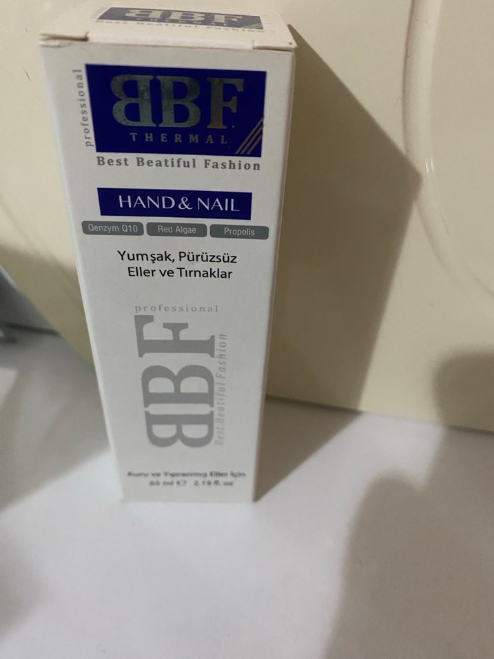 BBF Thermal Beyaz El ve Tırnak Bakım Kremi - Görsel 2