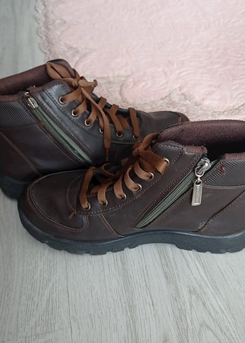 Diğer Kahverengi Deri kadın Outdoor Botları