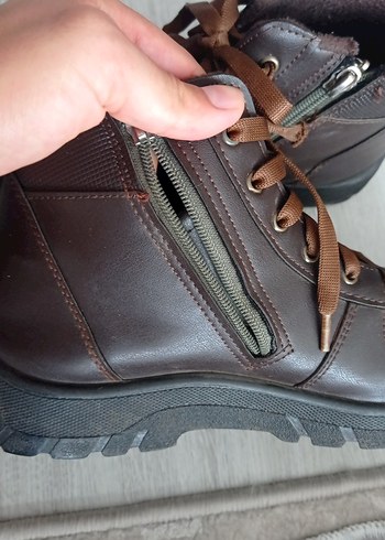 38 Beden kahverengi Renk Kahverengi Deri kadın Outdoor Botları