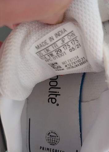 29 Beden beyaz Renk Adidas erkek spor ayakabı 29 numara