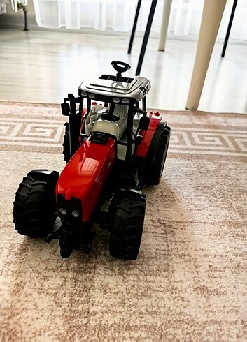 Bruder - Massey Ferguson 7480 Traktör & Römork Ölçekli Model 