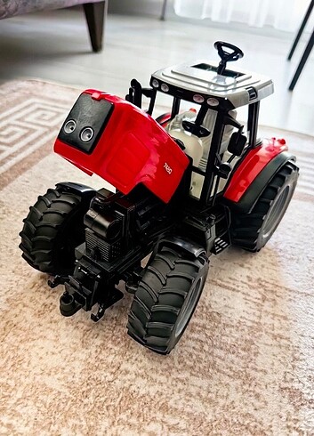  Beden Renk Bruder - Massey Ferguson 7480 Traktör & Römork Ölçekli Model 