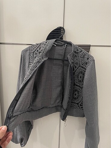 Crop hırka