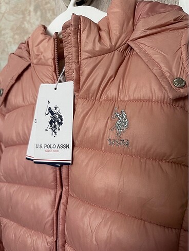 U.S Polo Assn. Us polo assn kız çocuk montu