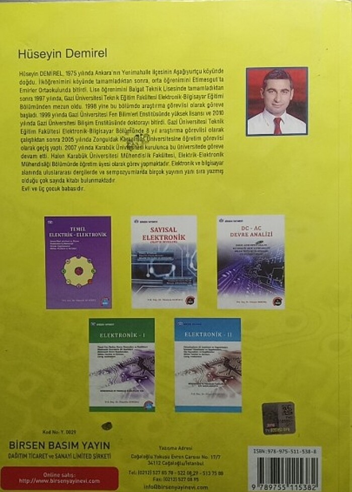 ELEKTRONİK DEVRE ELEMANLARI & ELEKTRONİK DEVRELER KİTABI  - Görsel 2