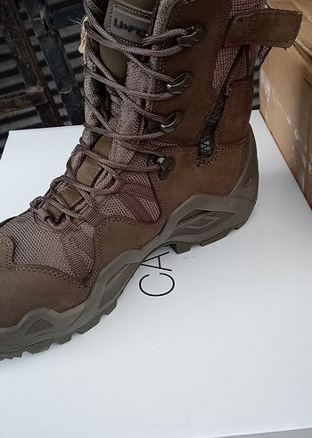 Kahverengi Kamuflajlı Bağcıklı Erkek Outdoor Avcı Botu - Görsel 2