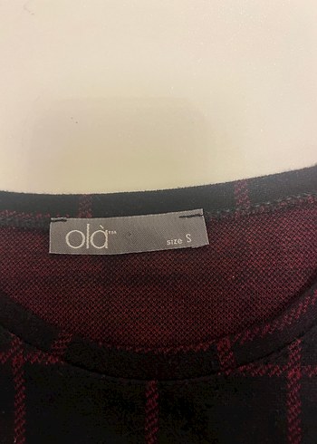 Ola Marka Small Beden Kadın Mini Elbise - Görsel 7