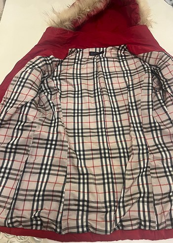 Ekol 38 Beden Kırmızı Kadın Mont - Görsel 8